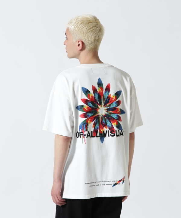 A4A/エーフォーエー/PEACOK FLOWER SST/ポケットフラワーTシャツ