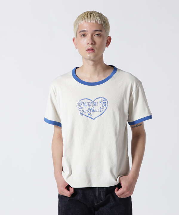 ERL erl GRAPHIC TSHIRT WHITE着丈56cmです