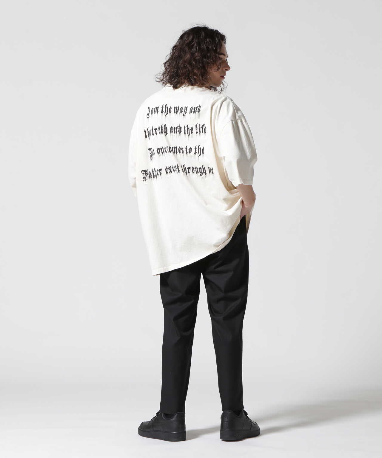 身幅約63cm【Gianni versace】vintage tee - Tシャツ/カットソー(半袖