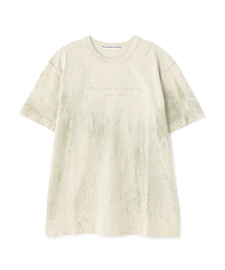 alexanderwang/アレキサンダーワン/PLASTER DYED S/S T EMBOSS LOGO/ロゴTシャツ | LHP (  エルエイチピー ) | US ONLINE STORE（US オンラインストア）