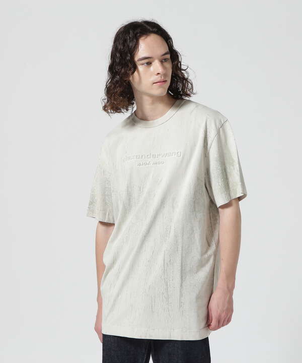 alexanderwang/アレキサンダーワン/PLASTER DYED S/S T EMBOSS LOGO ...