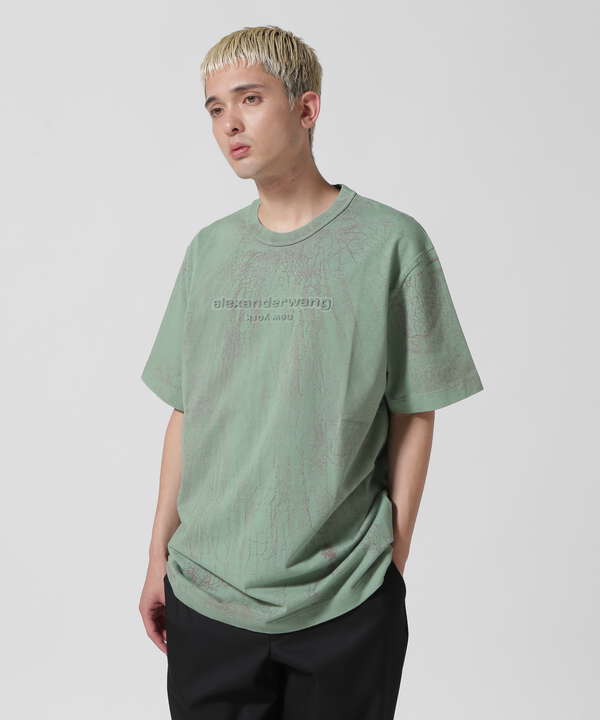 【極美品】Alexander Wang シンプルロゴ Tシャツ Mサイズアレキサンダーワン