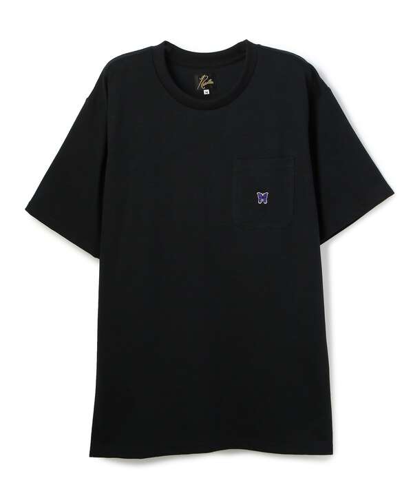 Needles ニードルス Tシャツ・カットソー L グレーxオレンジ www