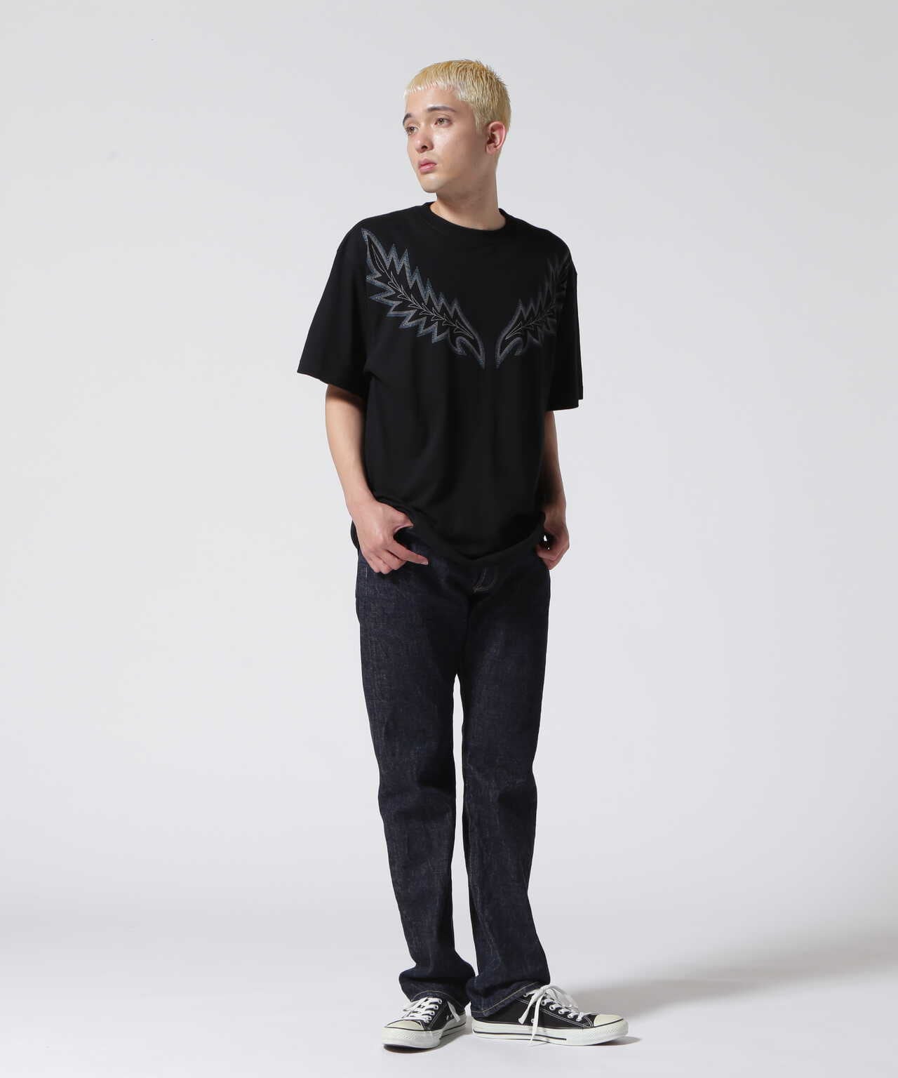 Blackmeans/ブラックミーンズ/WESTERN TEE WITH BANDANA/Tシャツ