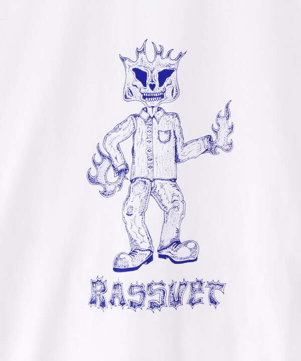 RASSVET(PACCBET)/ラスベート/KEEP DANCING T-SHIRTS/Tシャツ