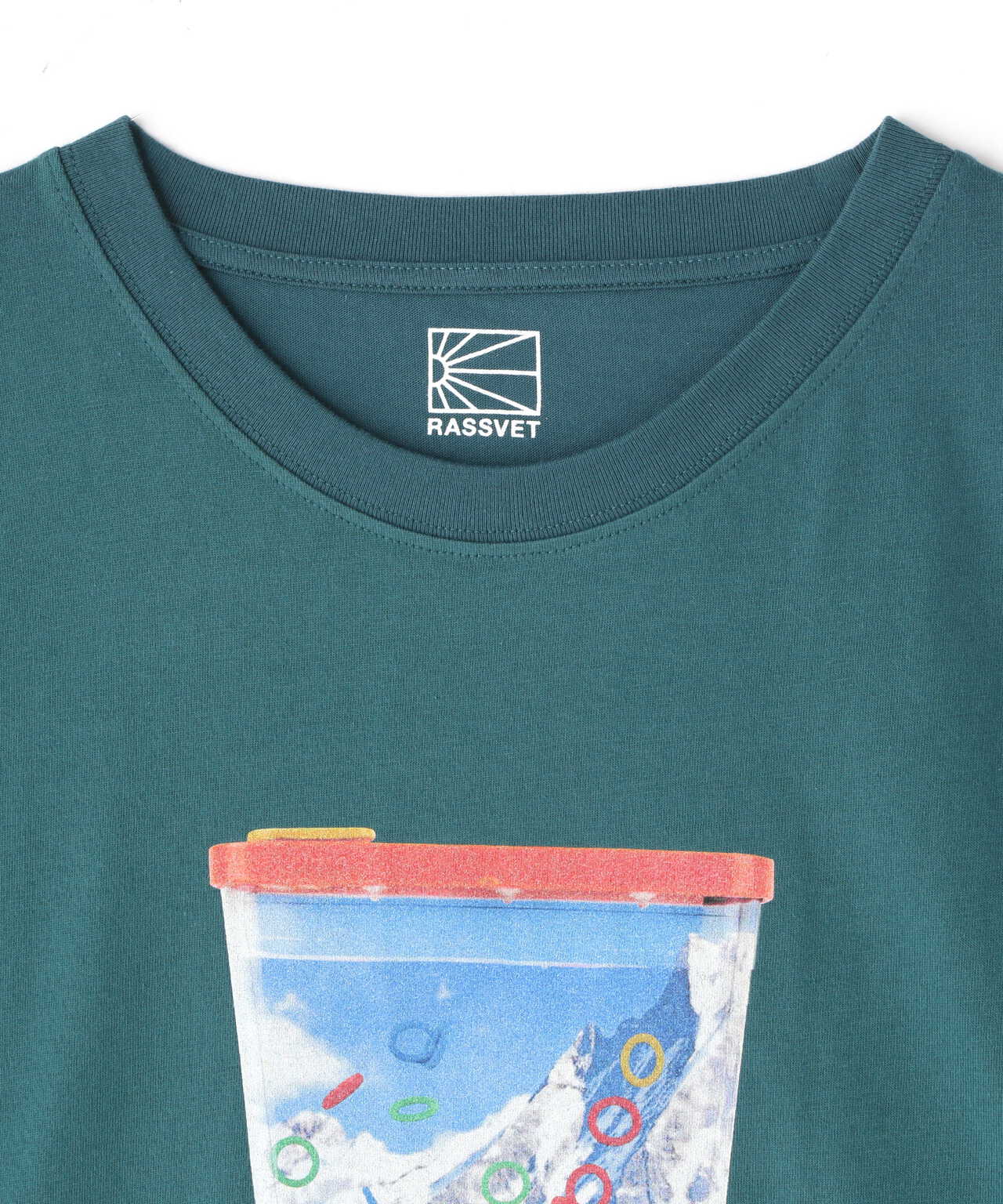 RASSVET(PACCBET)/ラスベート/WATERFUL RING TOSS T-SHIRT/Tシャツ