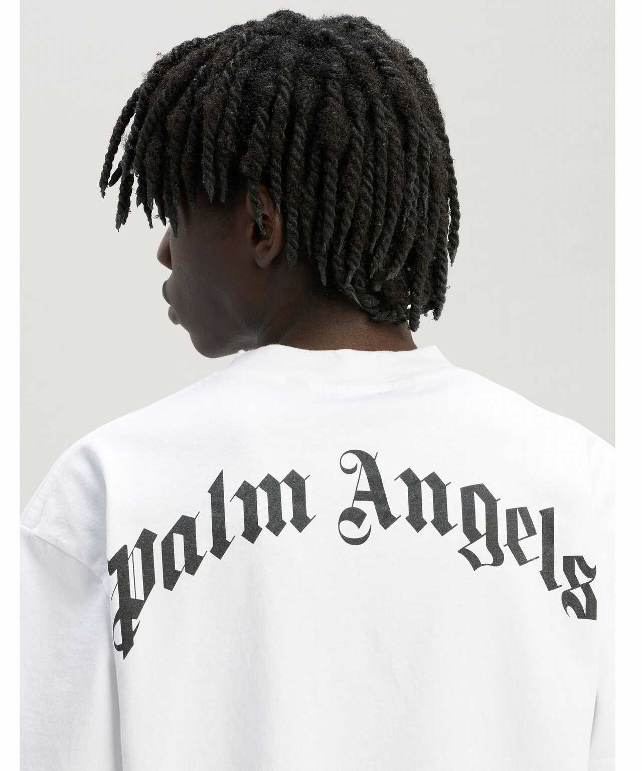 【新作好評】極美品！Palm Angels Tシャツ Lサイズ・LAVENDER トップス