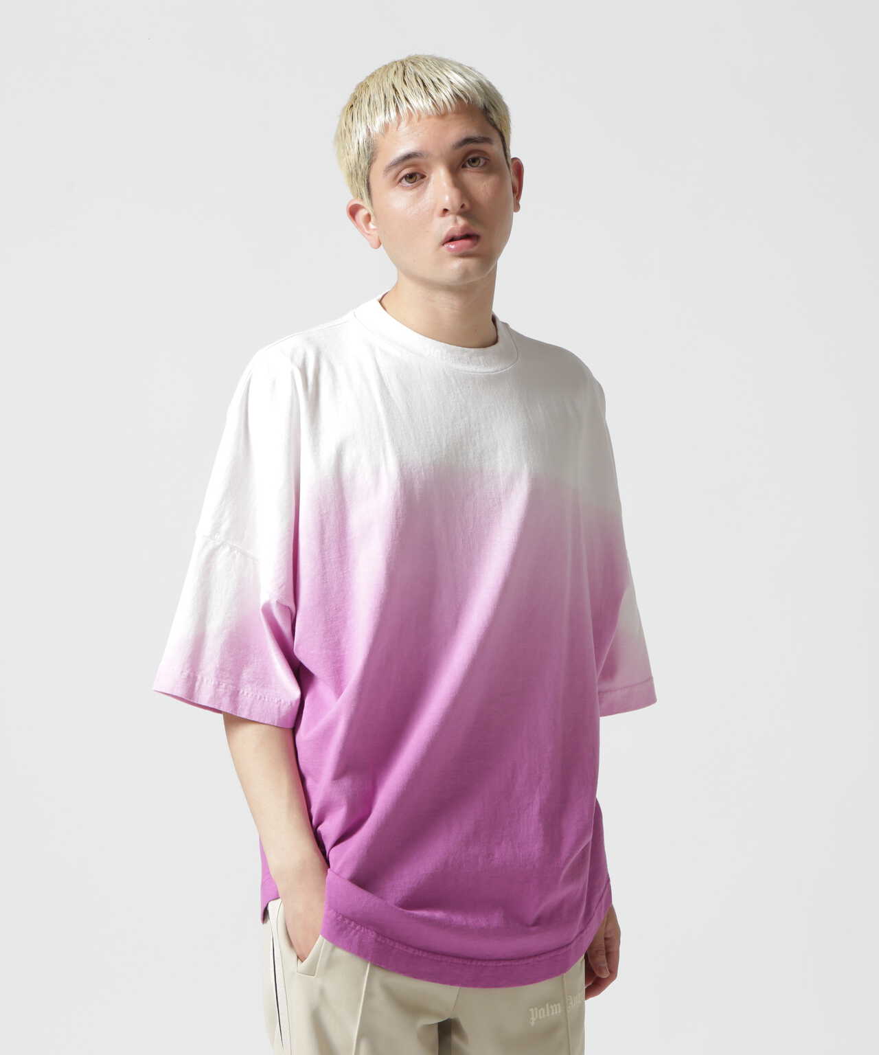 PalmAngels/パームエンジェルス/GRADIENT OVERLOGO TEE/グラデーション ...