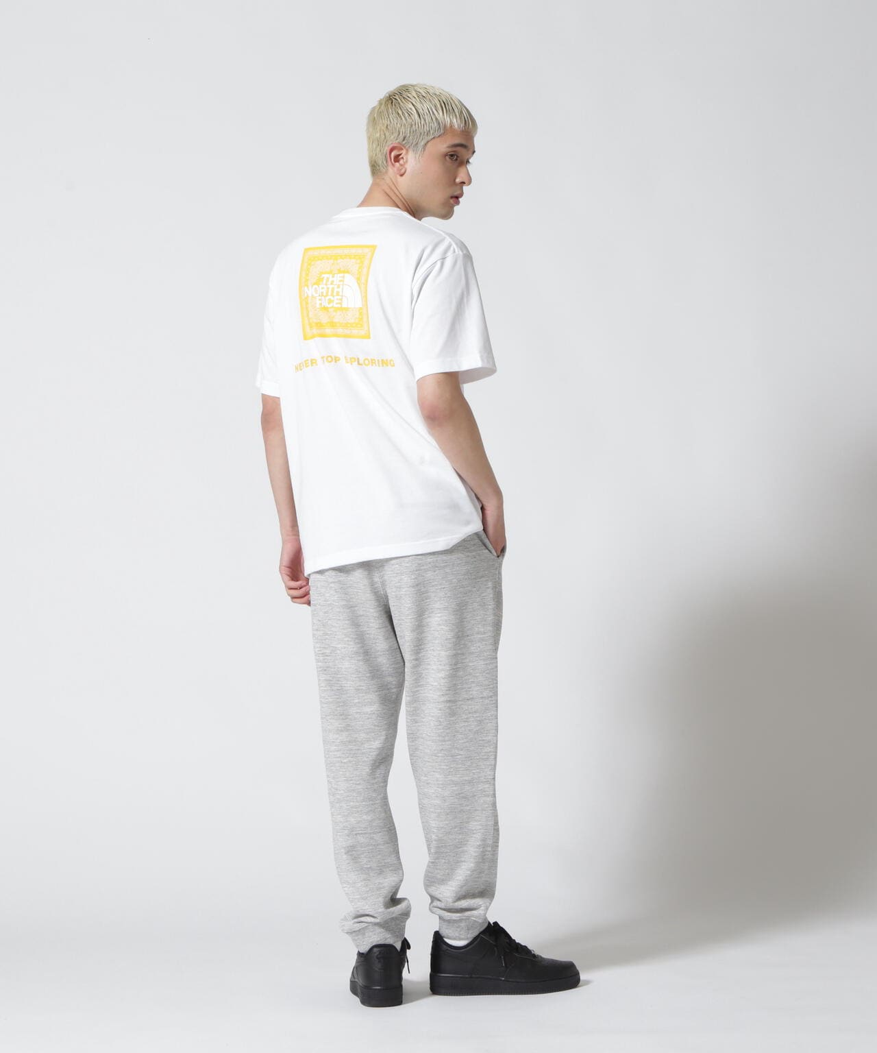 THE NORTH FACE/ザ・ノースフェイス/S/S Bandana Square Logo Tee/バンダナスクエアロゴTシャツ | LHP (  エルエイチピー ) | US ONLINE STORE（US オンラインストア）