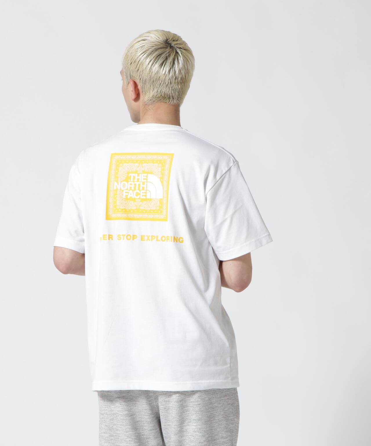 THE NORTH FACE/ザ・ノースフェイス/S/S Bandana Square Logo Tee/バンダナスクエアロゴTシャツ | LHP (  エルエイチピー ) | US ONLINE STORE（US オンラインストア）