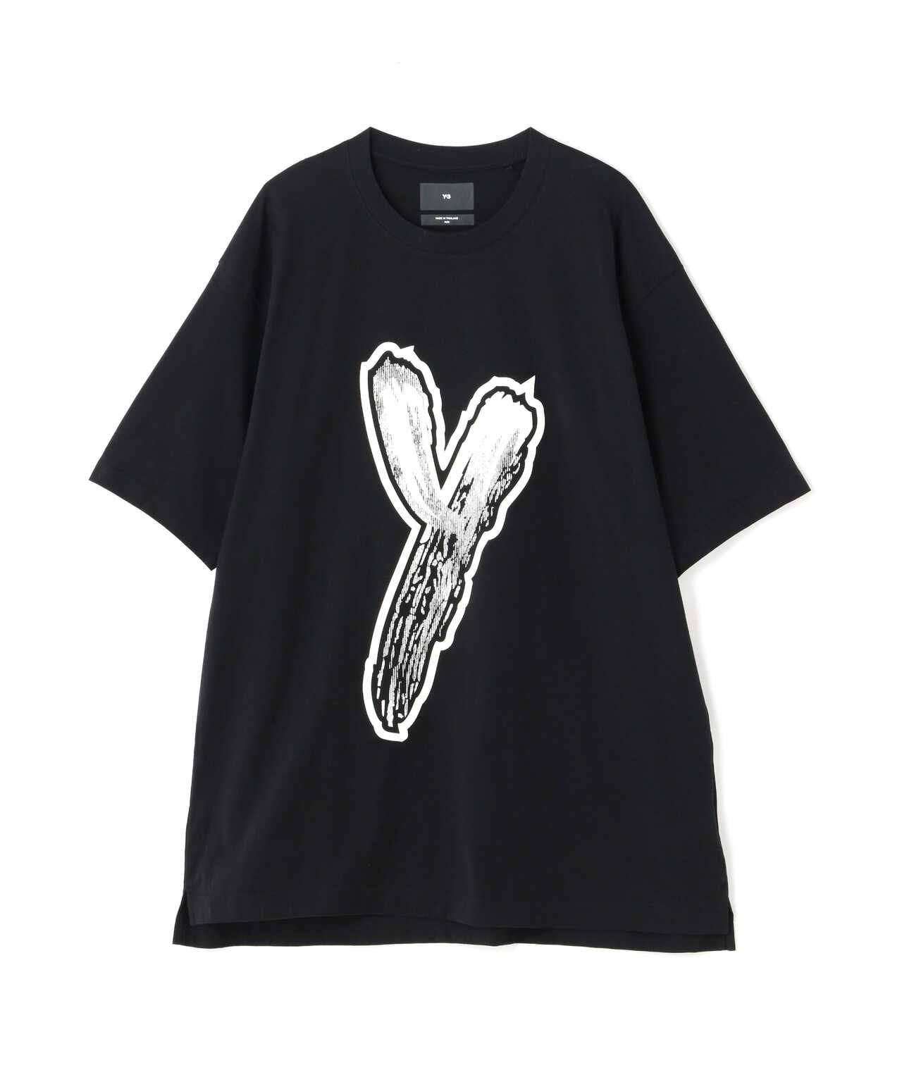 Tシャツ/カットソー(半袖/袖なし)Y-3 ロゴ Tシャツ ワイスリー - T