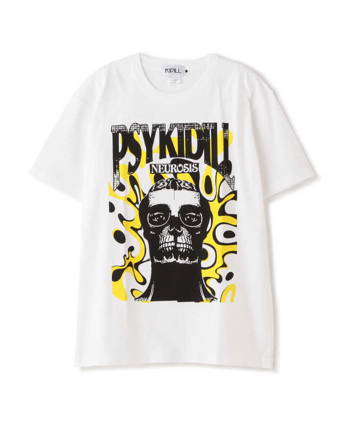 KIDILL/キディル/SMOKE GREY - BLACK OVERDYE T-SHIRT/グラフィックT ...