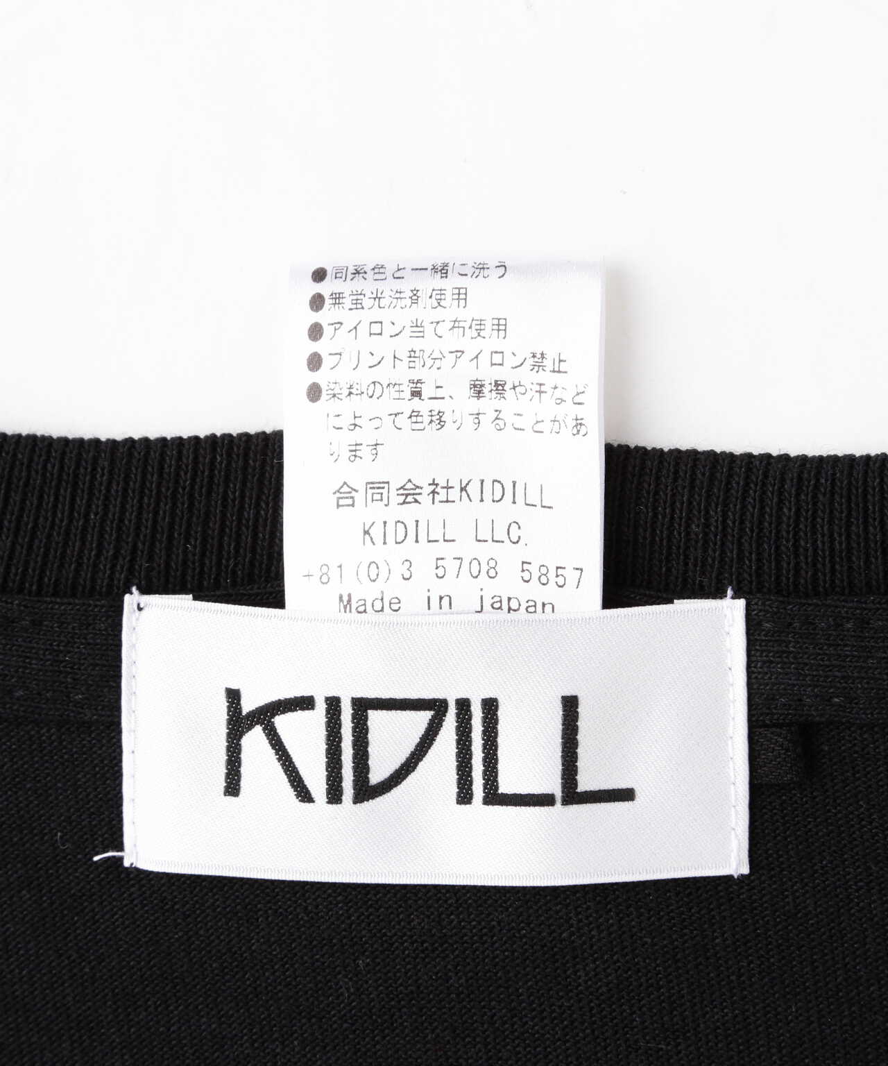 KIDILL/キディル/T-SHIRT Collaboration With Tom Tosseyn