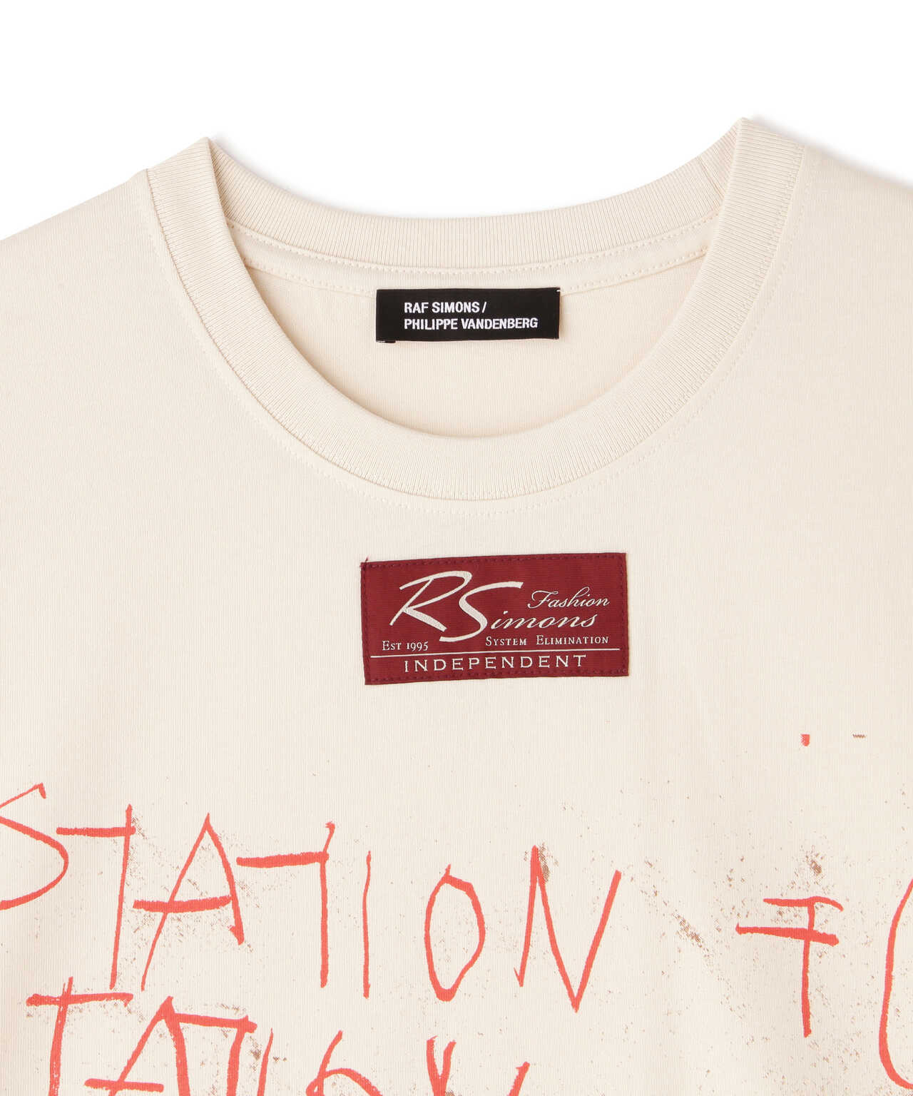 RAF SIMONS/ラフシモンズ/Oversized T-Shirt Station/オーバーサイズT 