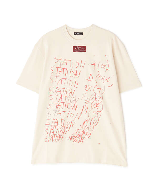 RAF SIMONS/ラフシモンズ/Oversized T-Shirt Station/オーバーサイズT ...