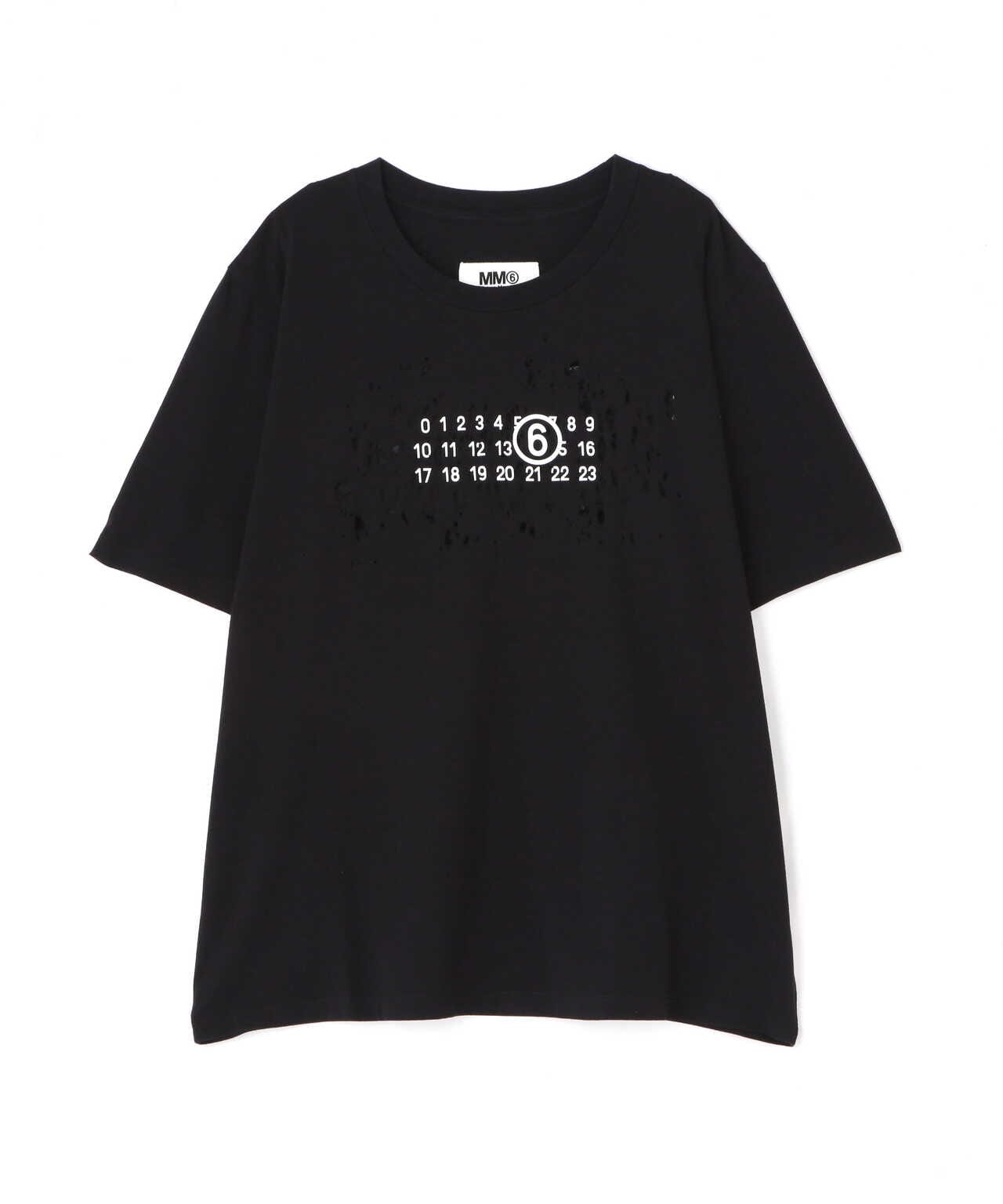 トップス Tシャツ/カットソー(半袖/袖なし) MM6 MaisonMargiela/エムエムシックス メゾンマルジェラ/T-Shirt/ロゴT 