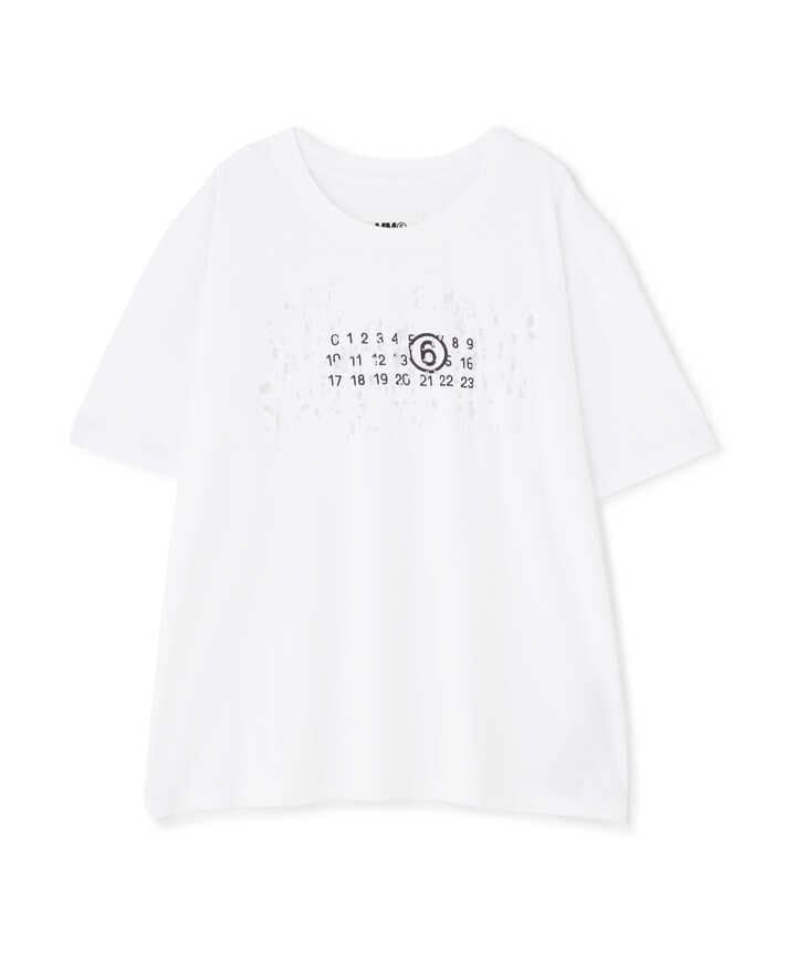 トップス Tシャツ/カットソー(半袖/袖なし) MM6 MaisonMargiela/エムエムシックス メゾンマルジェラ/T-Shirt 