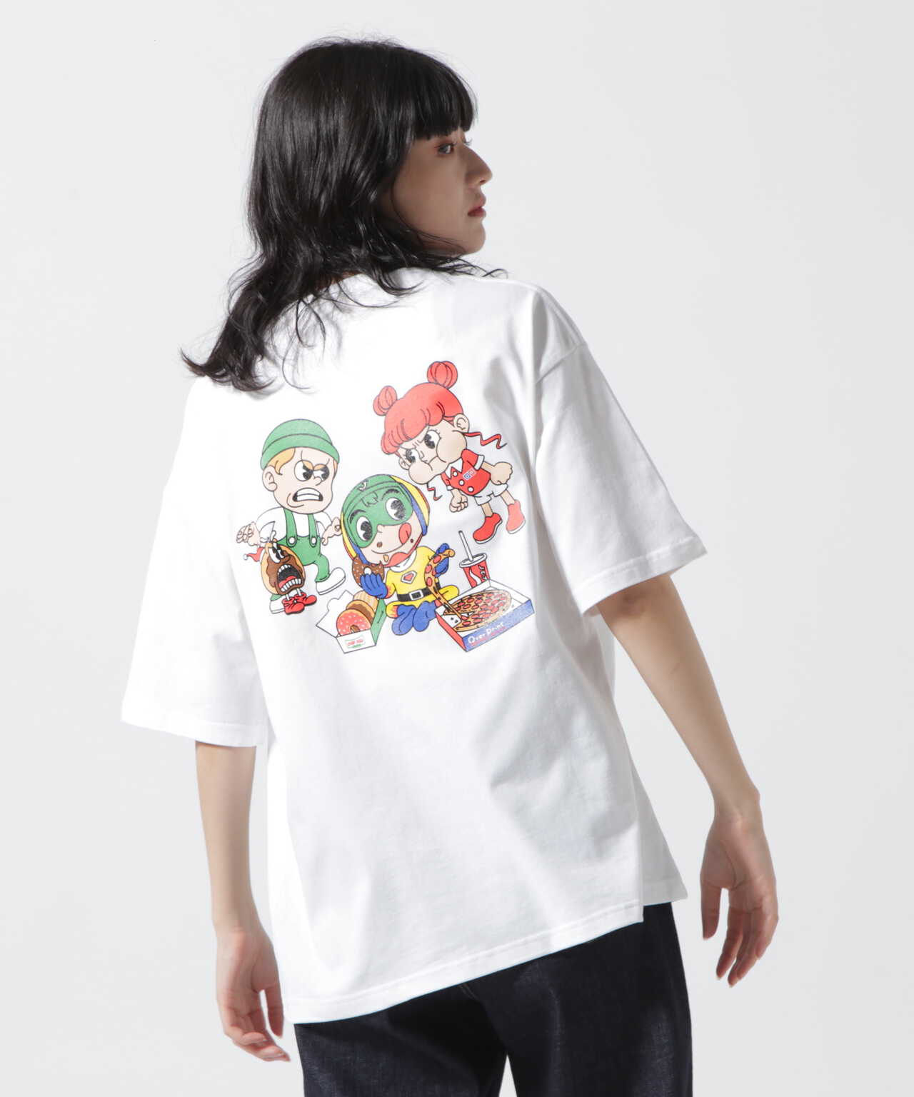 overprint tシャツ