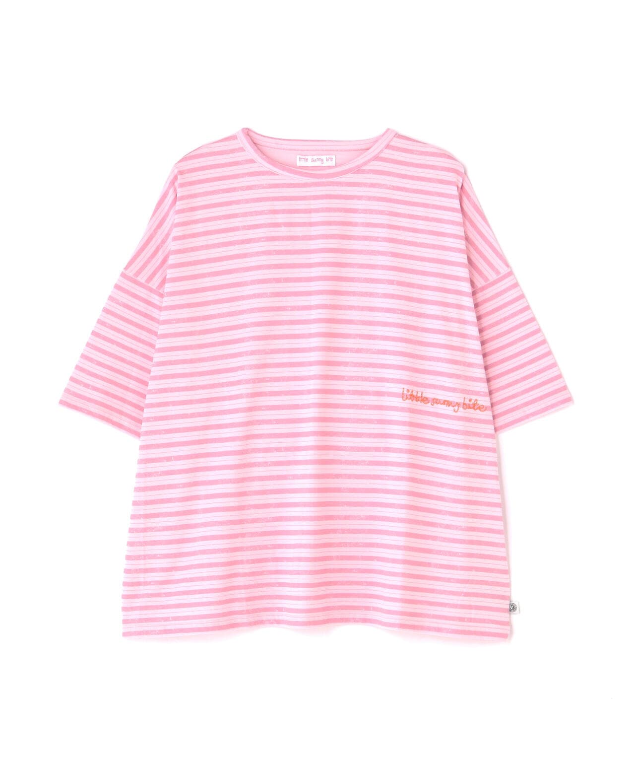 LittleSunnyBite/リトルサニーバイト/Stripe big tee/ビックTシャツ