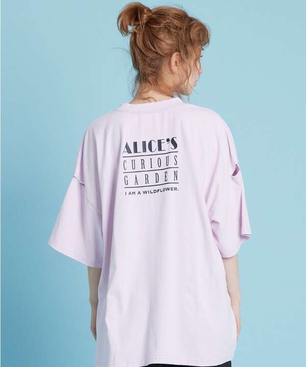 LittleSunnyBite/リトルサニーバイト/Flower big tee/フラワービッグTシャツ