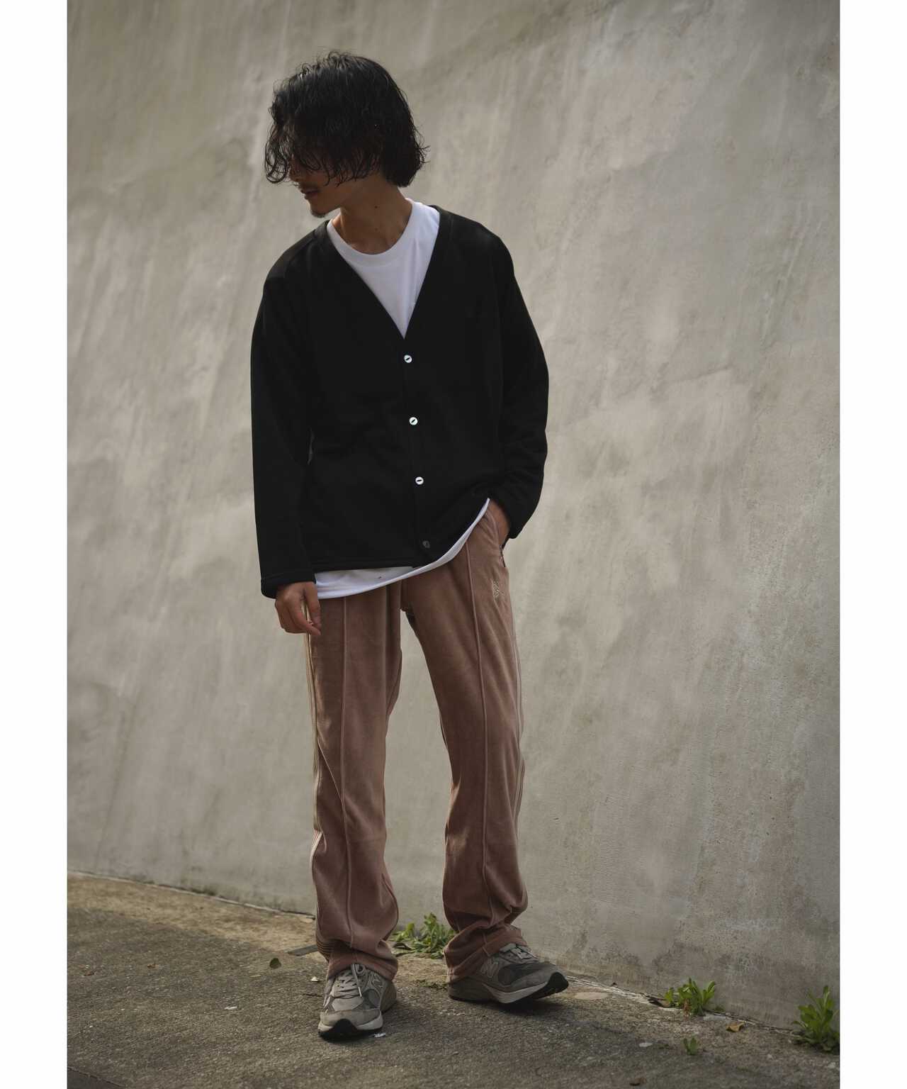 NEEDLES/ニードルス/V Neck Cardigan C/PE Bright Jersey/Vネック 