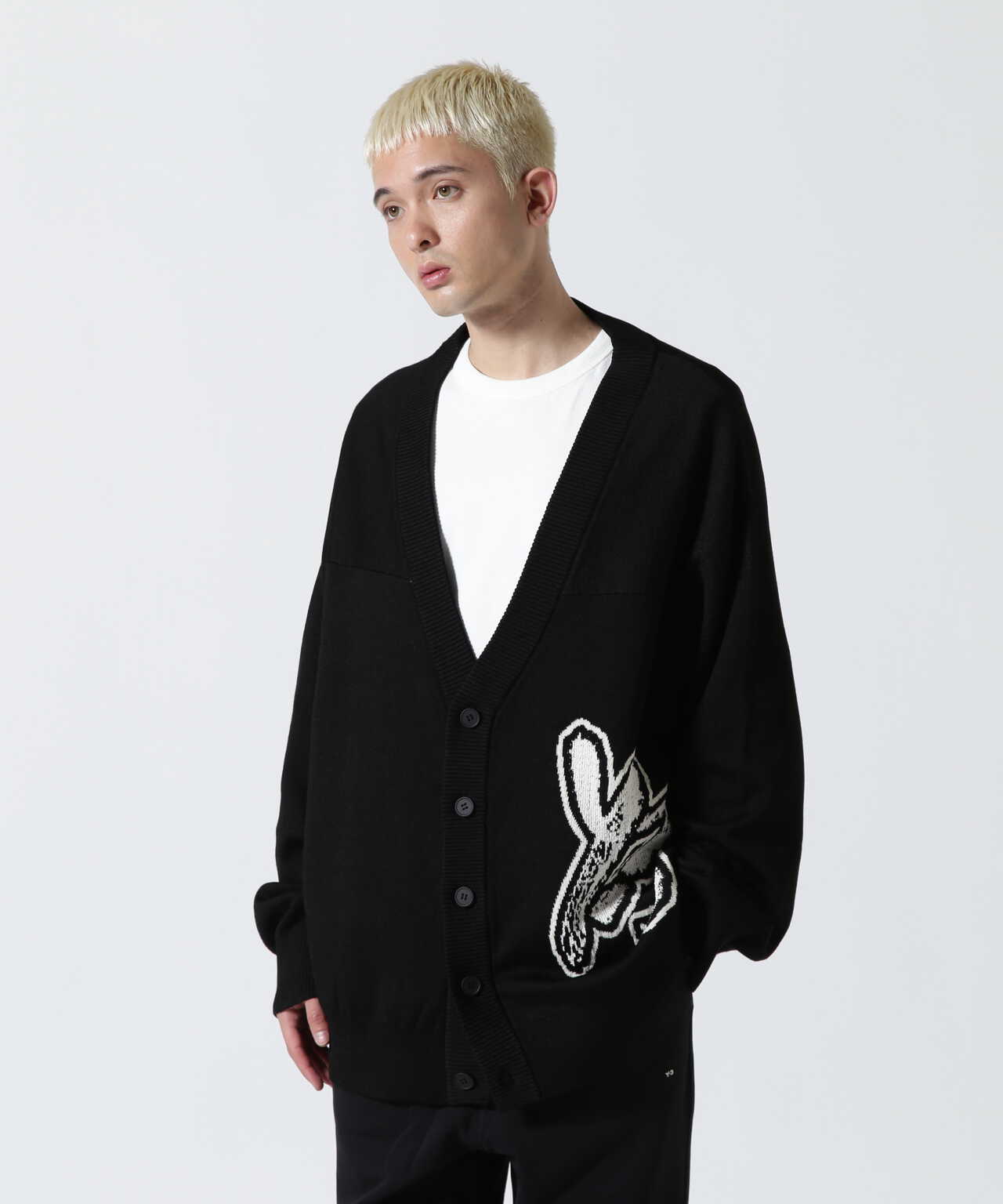 Y-3/ワイスリー/LOGO KNIT CARDIGAN/ロゴニットカーディガン | LHP ...