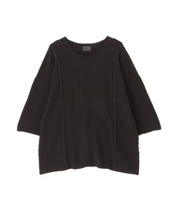 DankeSchon/ダンケシェーン/12GG ARAN KNIT S/S TEE/12ゲージアレンニットＴシャツ