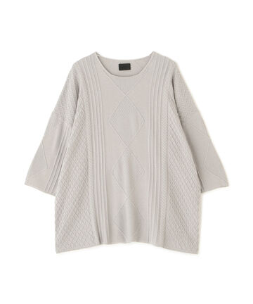 DankeSchon/ダンケシェーン/12GG ARAN KNIT S/S TEE/12ゲージアレンニットＴシャツ