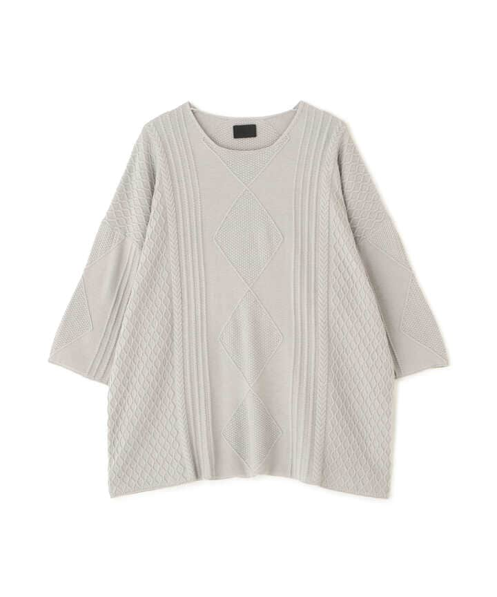 DankeSchon/ダンケシェーン/12GG ARAN KNIT S/S TEE/12ゲージアレンニットＴシャツ