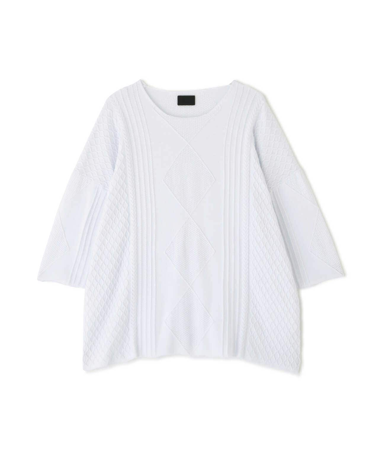 DankeSchon/ダンケシェーン/12GG ARAN KNIT S/S TEE/12ゲージアレン