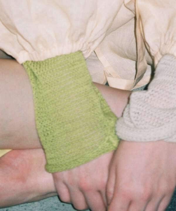 papier/パピエ/One arm linnen knit