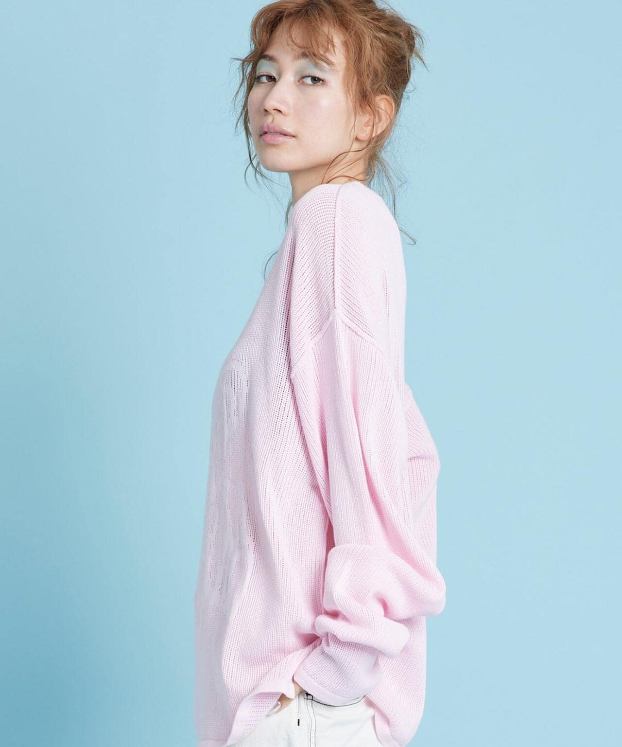 LittleSunnyBite/リトルサニーバイト/Bear knit top/ニット