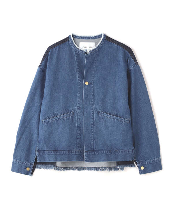 CULLNI/クルニ/Cut - Off Denim Blouson/カットオフデニムブルゾン/23-SS-001