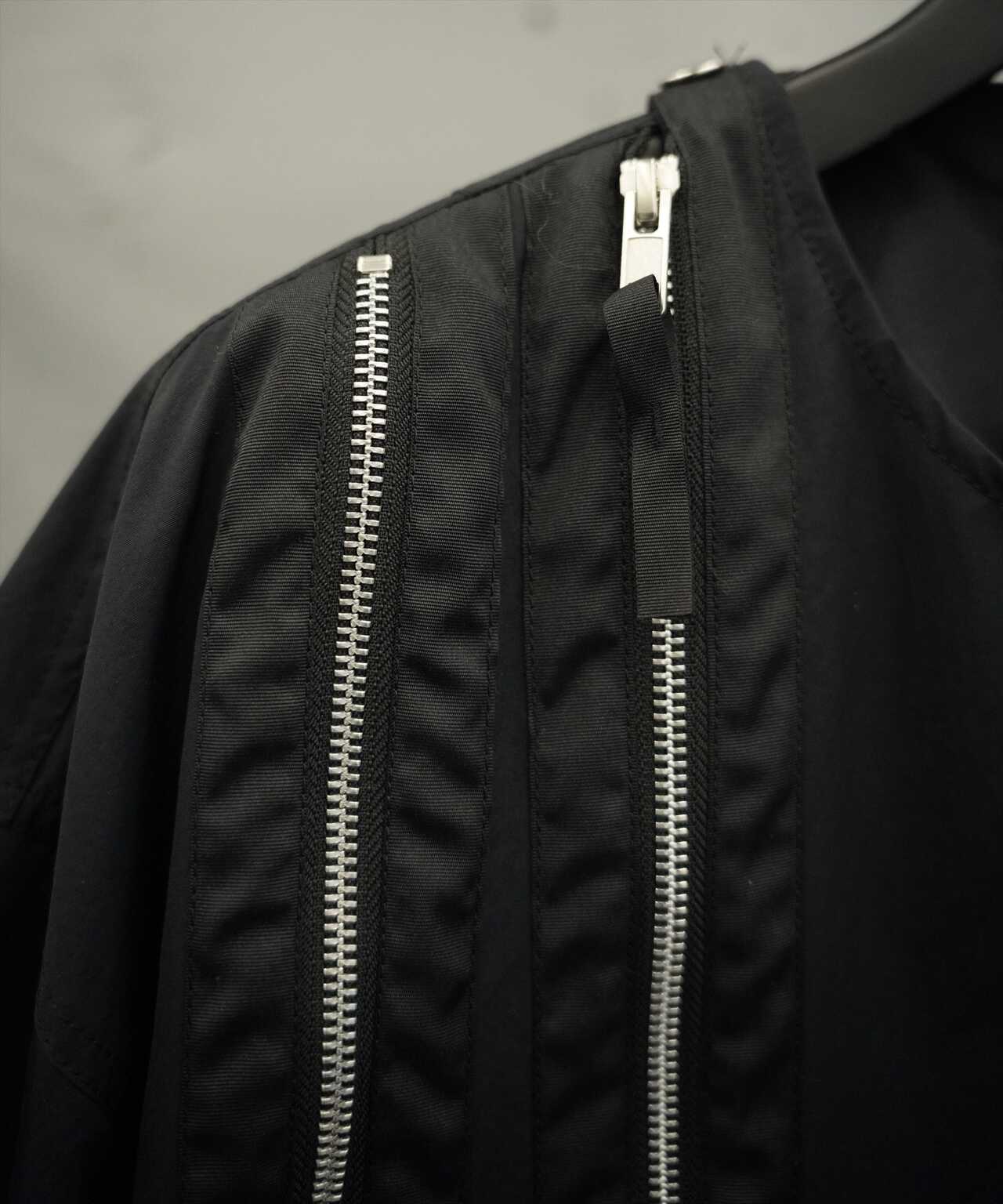 ALMOSTBLACK/オールモストブラック/ZIP UP BLOUSON/ジップアップ 