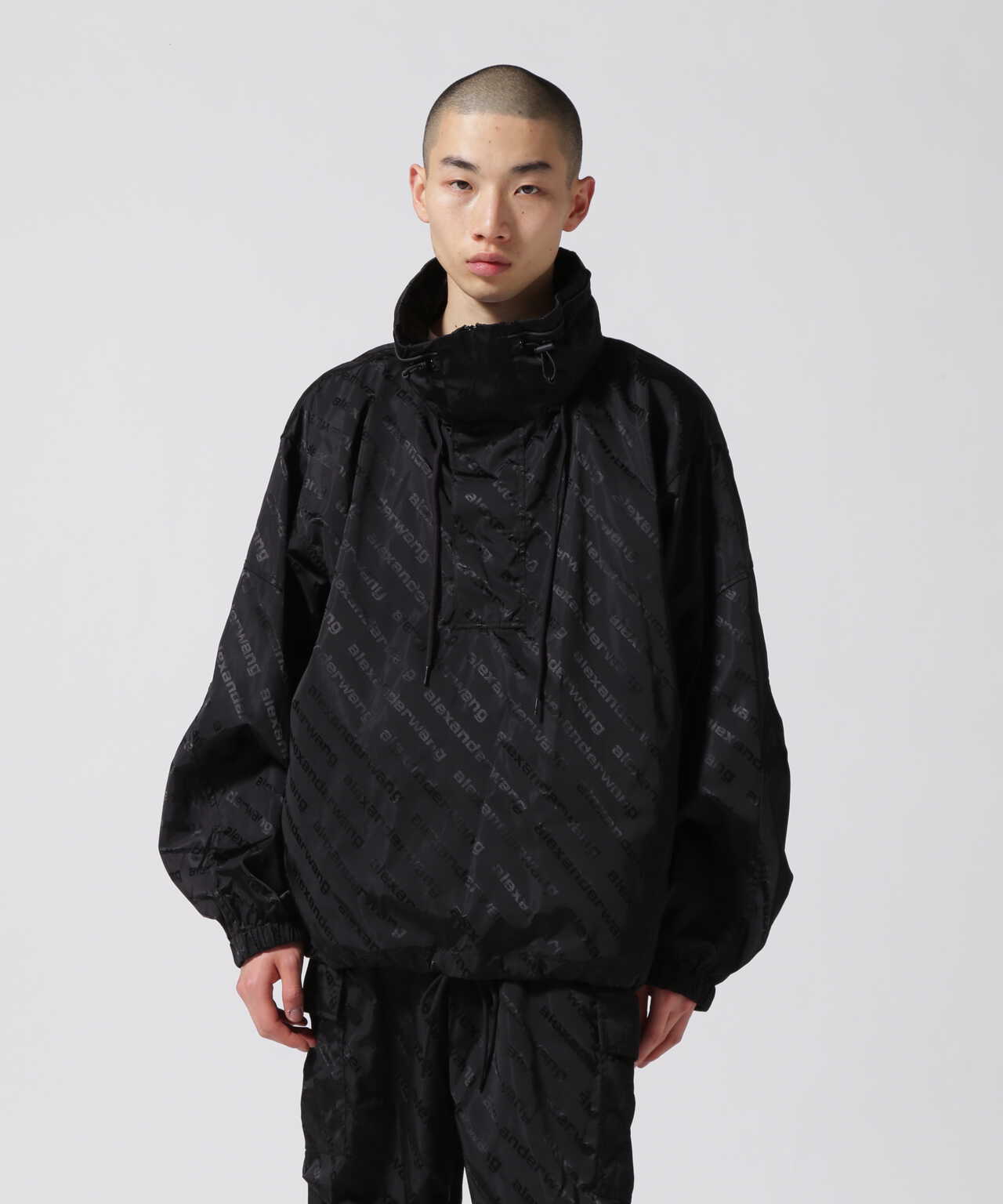 ALEXANDER WANG ジャケット 0(XS位) 黒x白(チェック)