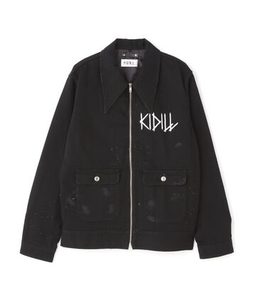 KIDILL/キディル/Vietnam Jacket-Distressed Denim/ベトナムジャケット ディストレストデニム