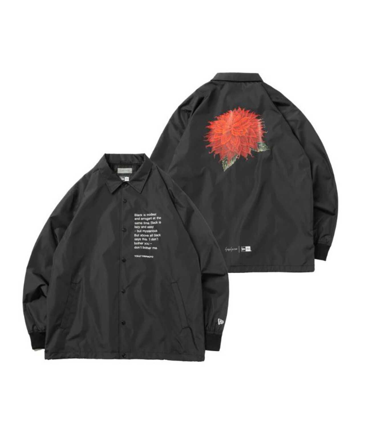 YohjiYamamoto×NewEra/ヨウジヤマモト×ニューエラ/COACH JACKET DAHLIA