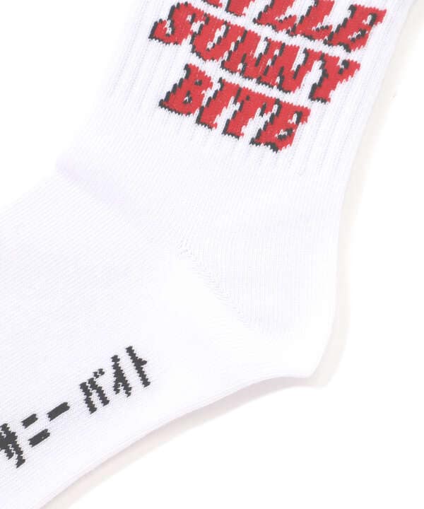 LittleSunnyBite/リトルサニーバイト/Logo socks/ロゴソックス