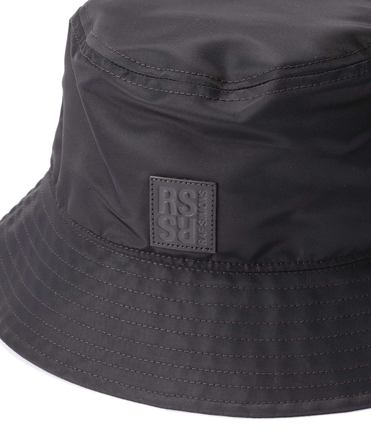 RAFSIMONS/ラフシモンズ/Bucket Hat With Small Leater/バケットハット