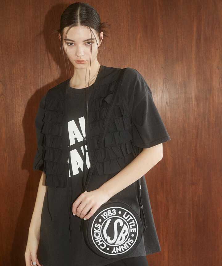 LittleSunnyBite/リトルサニーバイト/LSB logo nylon shoulder bag