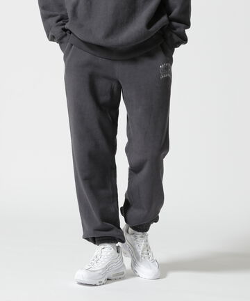 SUGARHILL/シュガーヒル/COLLEGE PRINTED SWEAT TROUSERS/カレッジプリントスウェットトラウザーズ