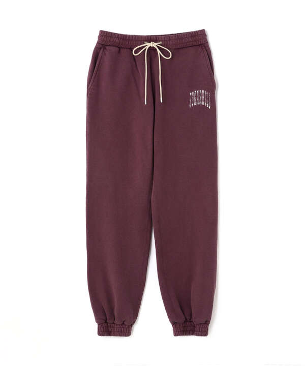 SUGARHILL/シュガーヒル/COLLEGE PRINTED SWEAT TROUSERS/カレッジプリントスウェットトラウザーズ