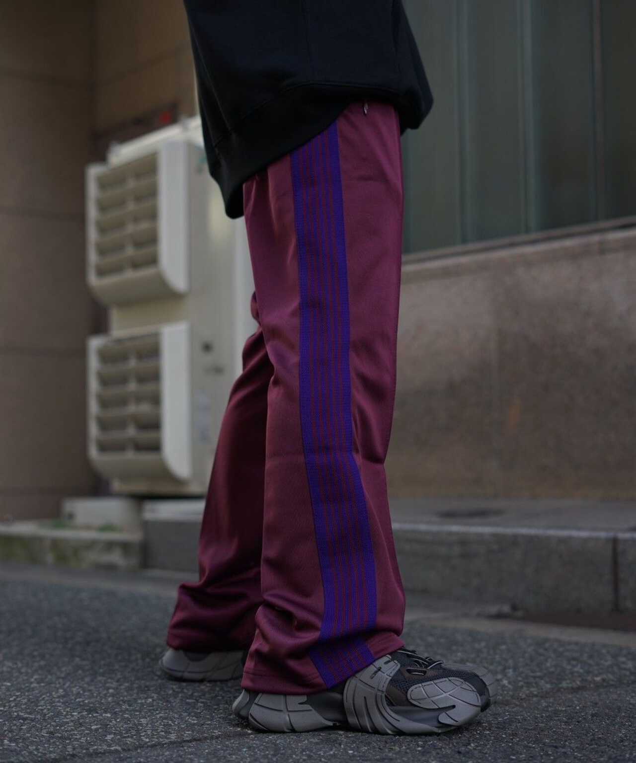 168cm58kgですneedles boot-cut track pant トラックパンツ Sサイズ