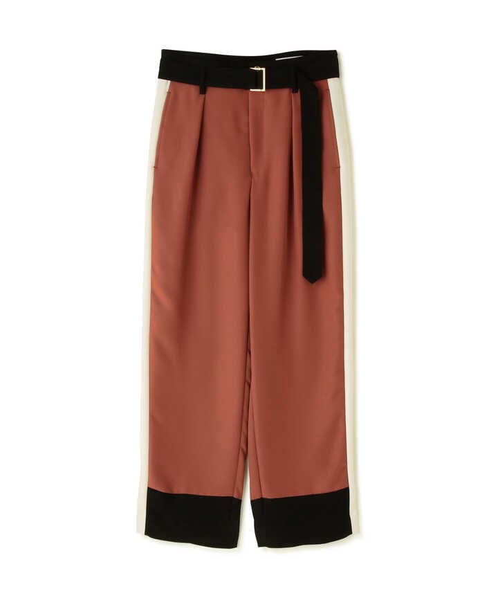 CULLNI/クルニ/Bi Color Double Pants with Long Belt（7843210317） | LHP ( エルエイチピー  ) | 【公式】通販 MIX.Tokyo