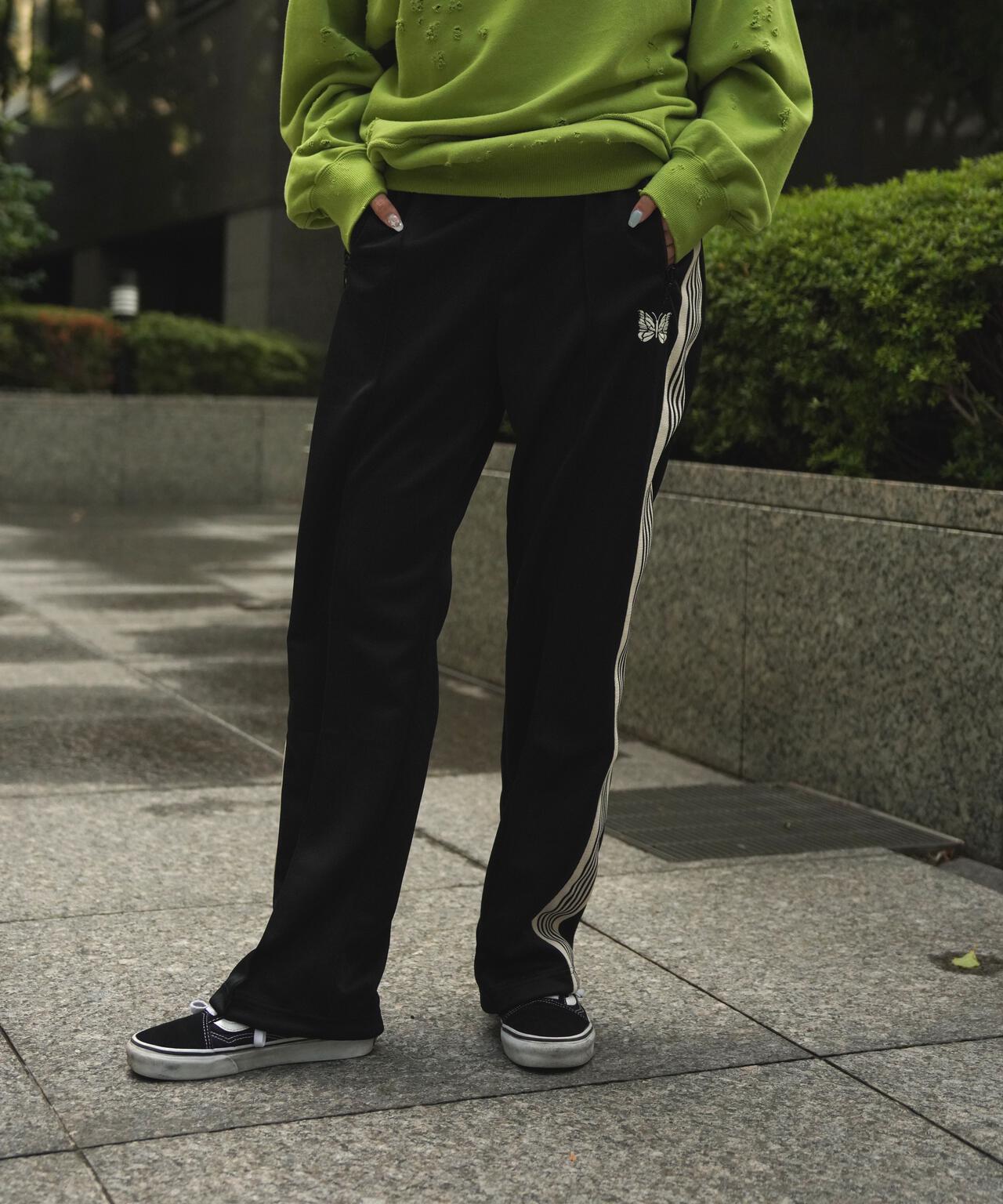 NEEDLES TRACK PANTS EXCLUSIVE 別注　2290ワタリ34cm裾幅24cm