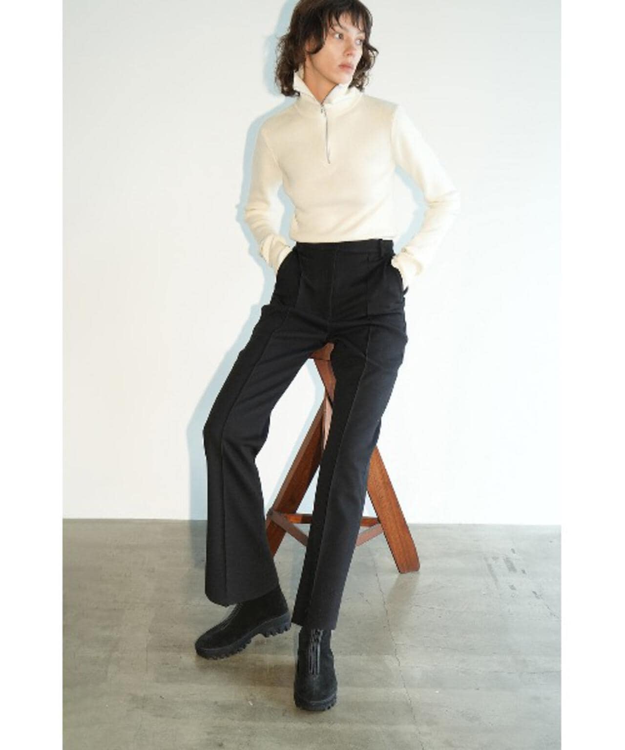 CLANE/クラネ/CREASE LONE SLIM PANTS | LHP ( エルエイチピー ) | US