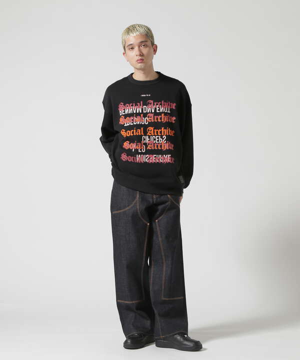 SUGARHILL/シュガーヒル/CLASSIC DOUBLE KNEE DENIM PANTS