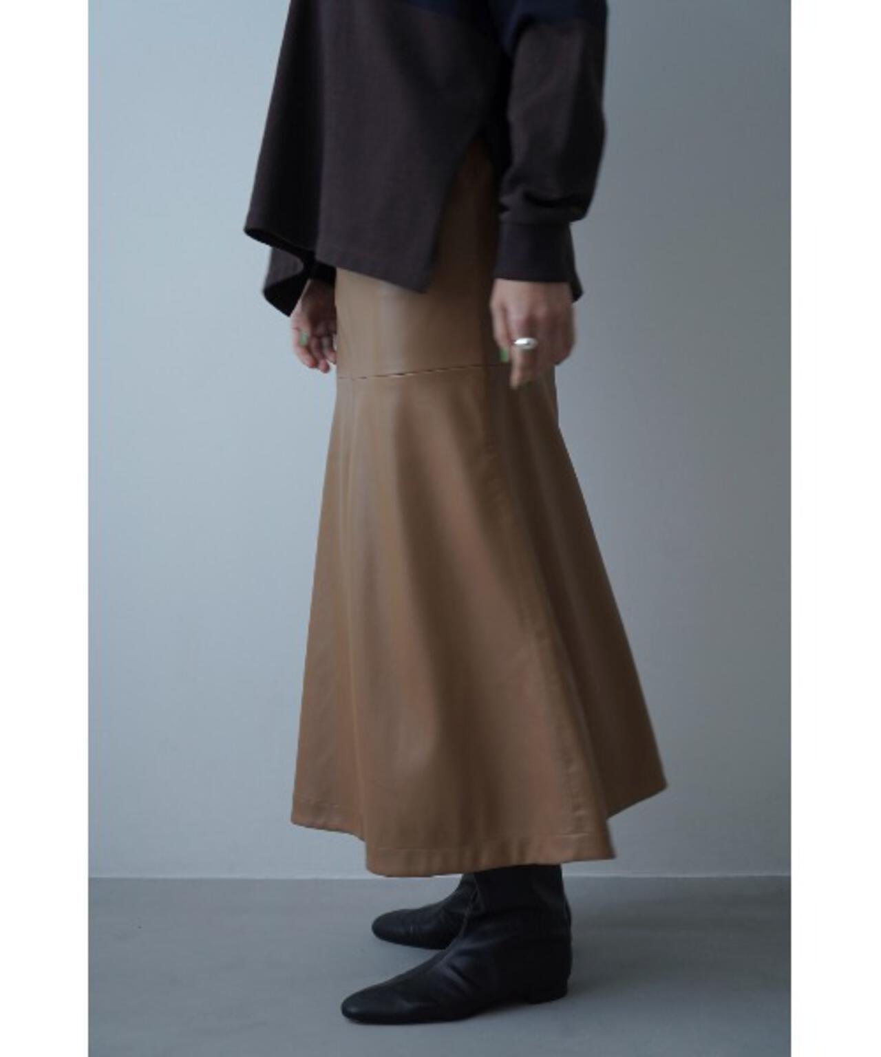 CLANE/クラネ/VEGAN LEATHER LONG SKIRT | LHP ( エルエイチピー