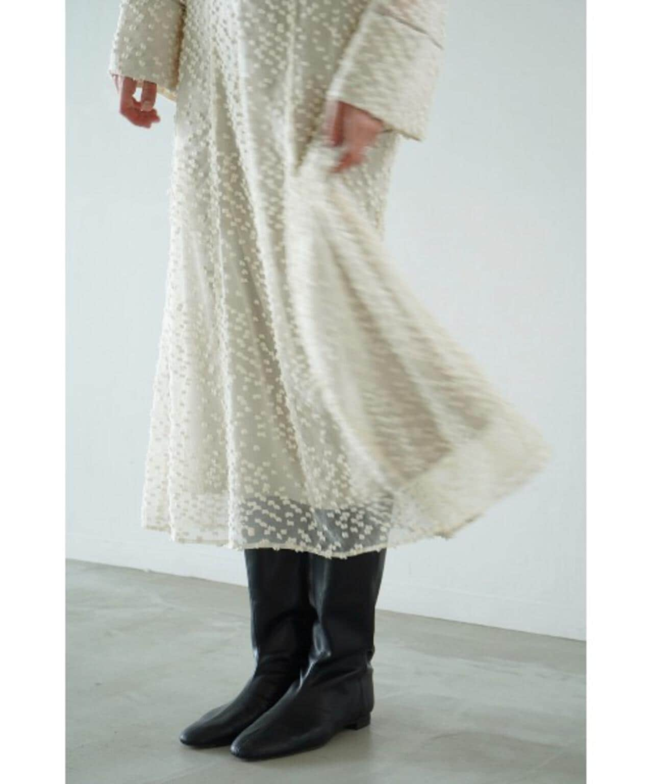 CLANE/クラネ/SNOW DOT JACQUARD ONEPIECE | LHP ( エルエイチピー