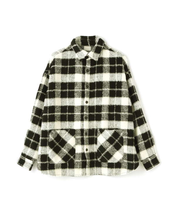 【WEB&DEPOT限定】Dankeschon/SHAGGY SHIRTS/シャギーチェックシャツ